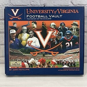 The University of Virginia Football Vault by Jerry Ratcliffe 2008 Hardback Book